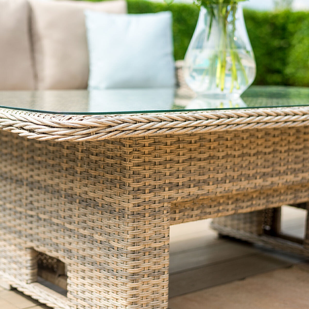 Homeflair - Cotswold Sofa Rattan Dining Set