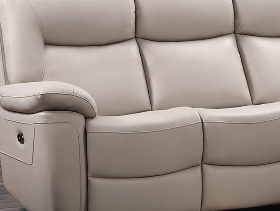 Lucia Electric Power Recliner Leather Sofa Collection | Exclusive