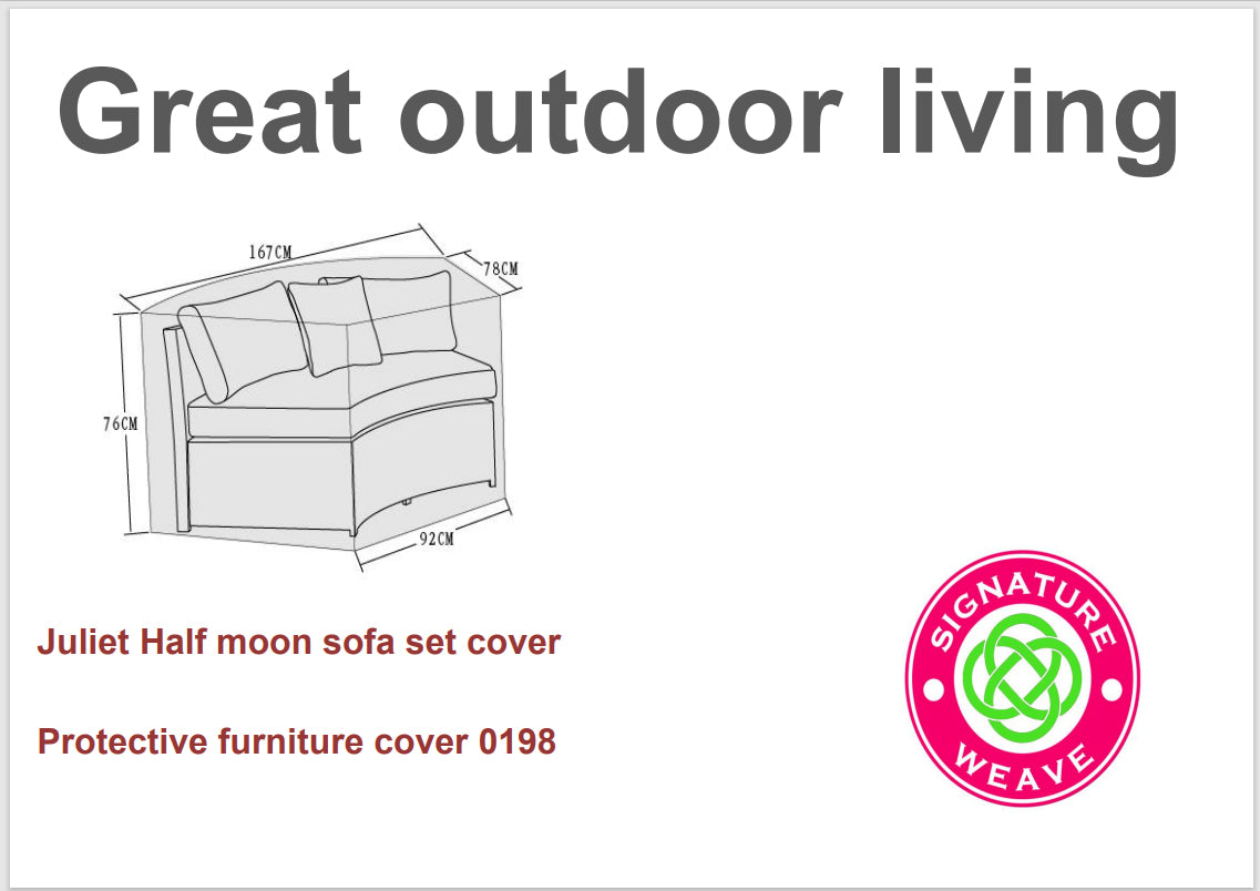 Rattan Protective Covers to fit Juliet Set | Cove0198
