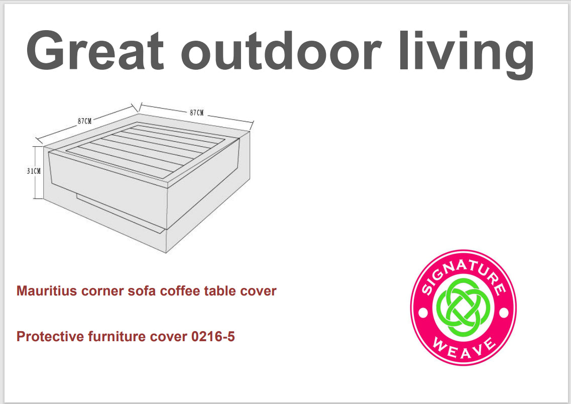 Rattan Protective Covers for Mauritius Corner Sofa | Cove0216