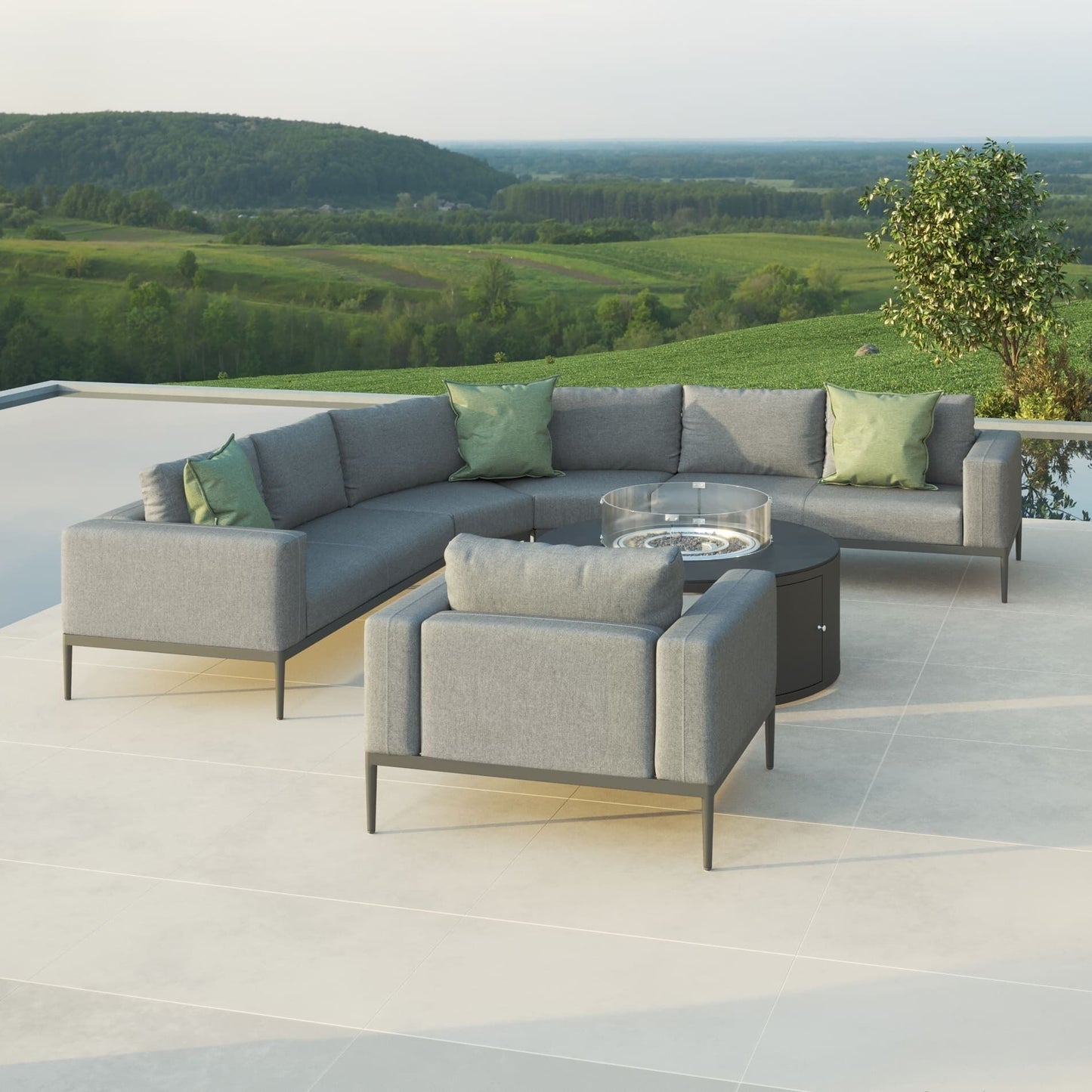 Homeflair – Eve Grande Corner Sofa Group