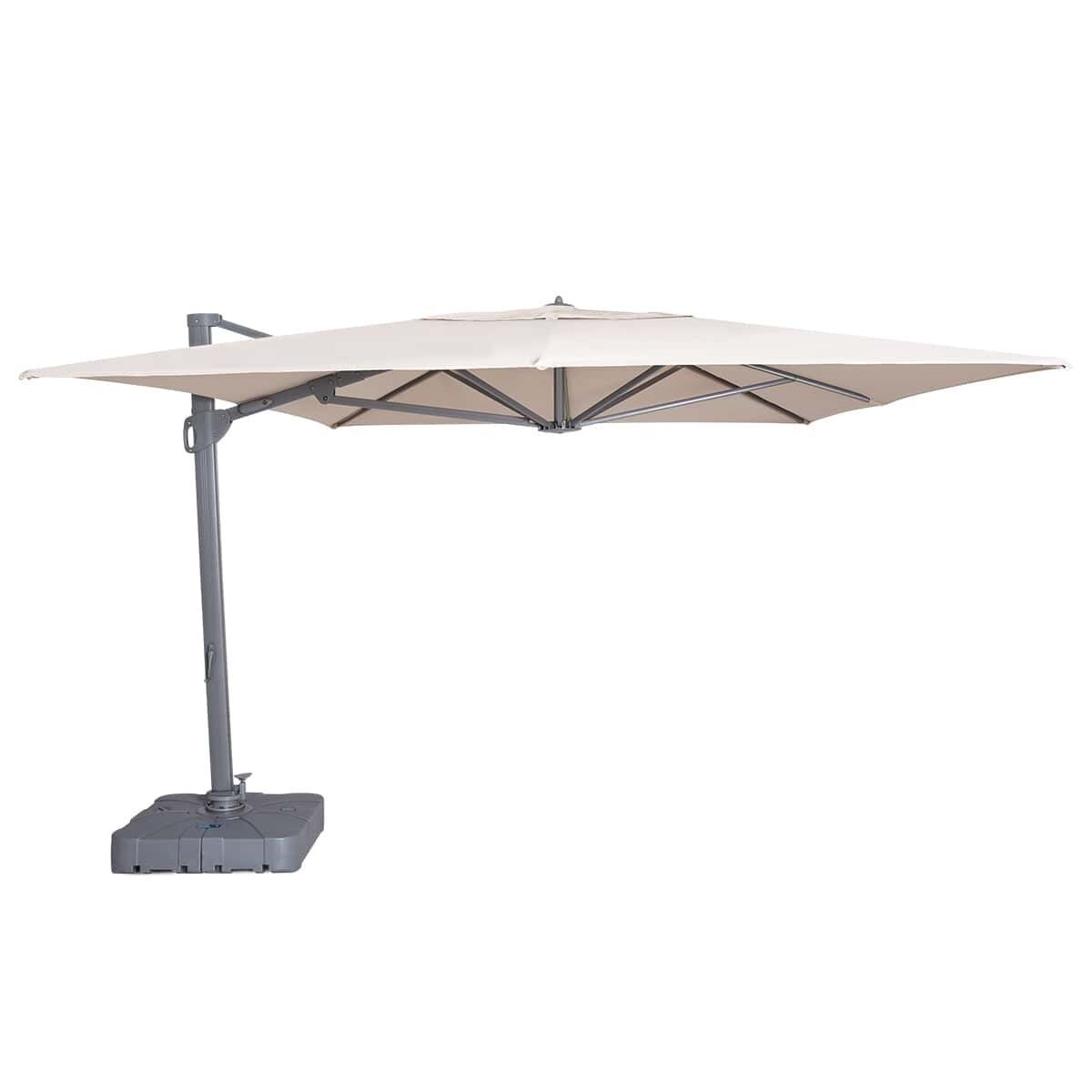 Homeflair -Artemis 3m x 4m Rectangular Rotating Cantilever Parasol
