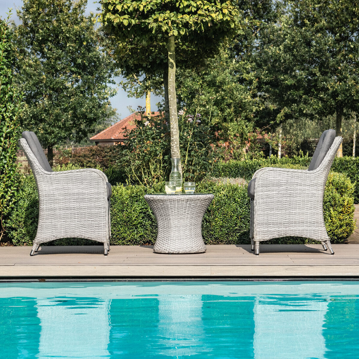 Homeflair - Ascot Rattan Bistro Set