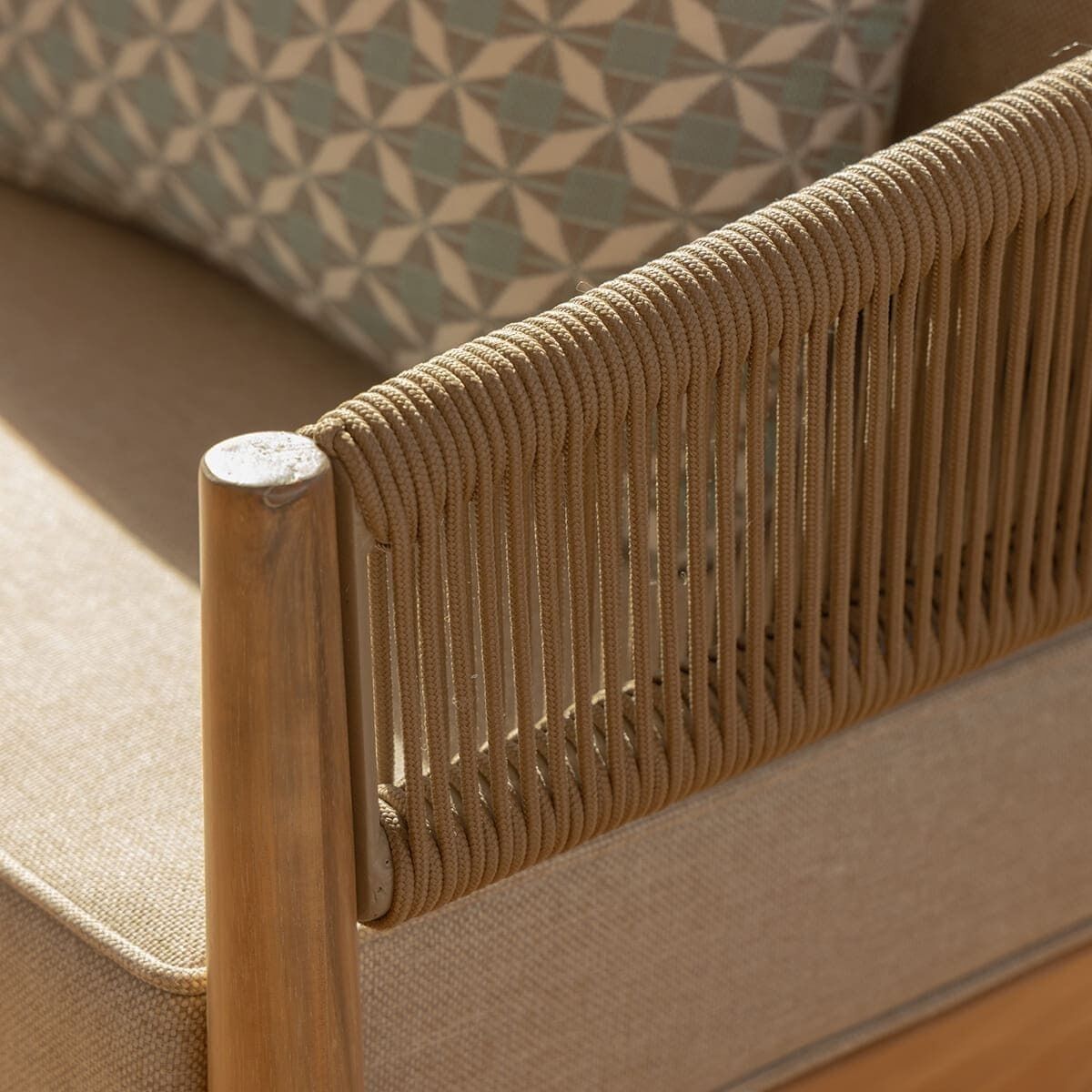 Homeflair - Porto Rope Weave Lounge Set