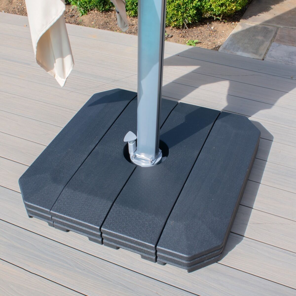 Homeflair -Zeus 3m Square Rotating Cantilever Parasol