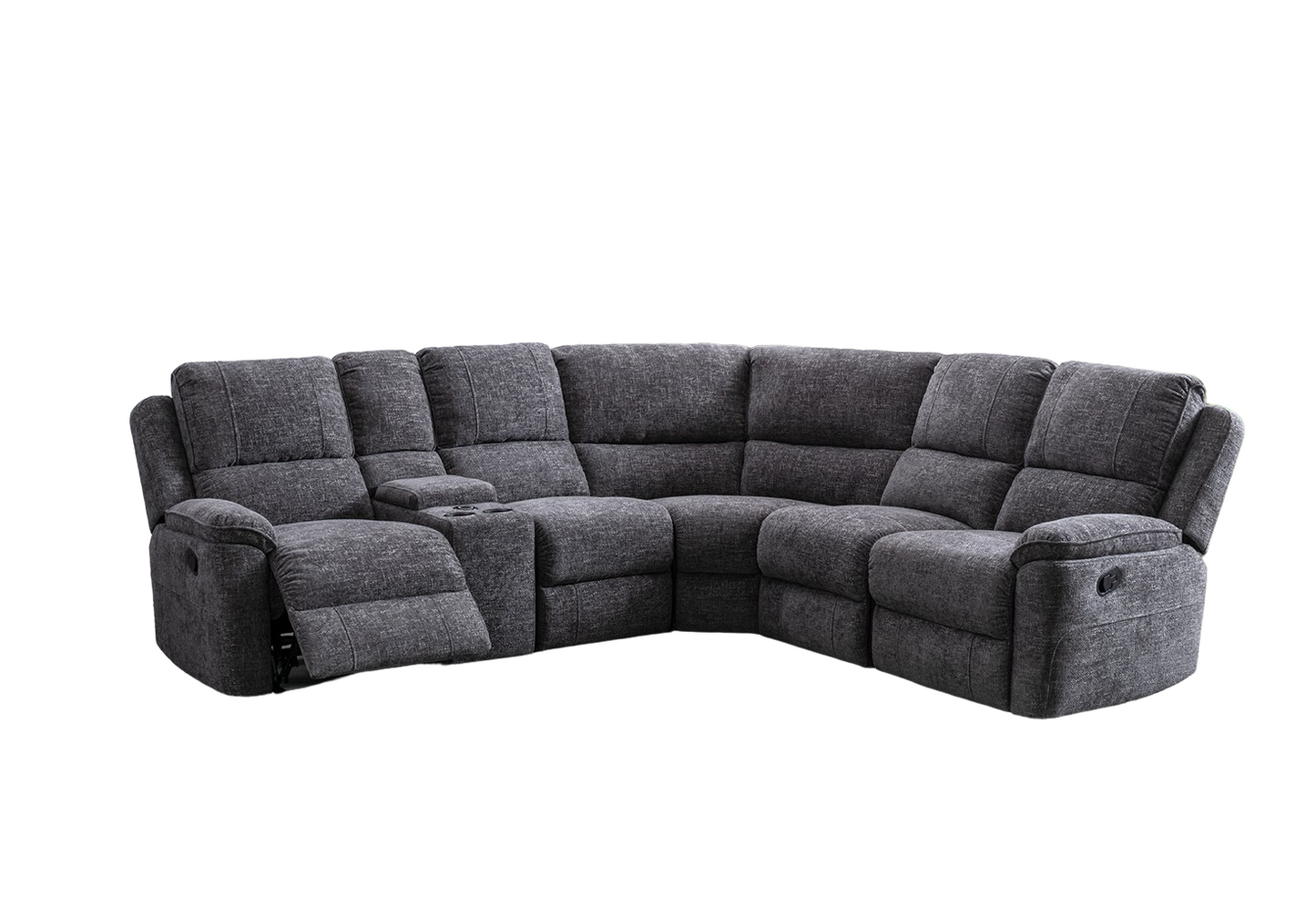 Danielle Manual Recliner Corner Sofa | Exclusive