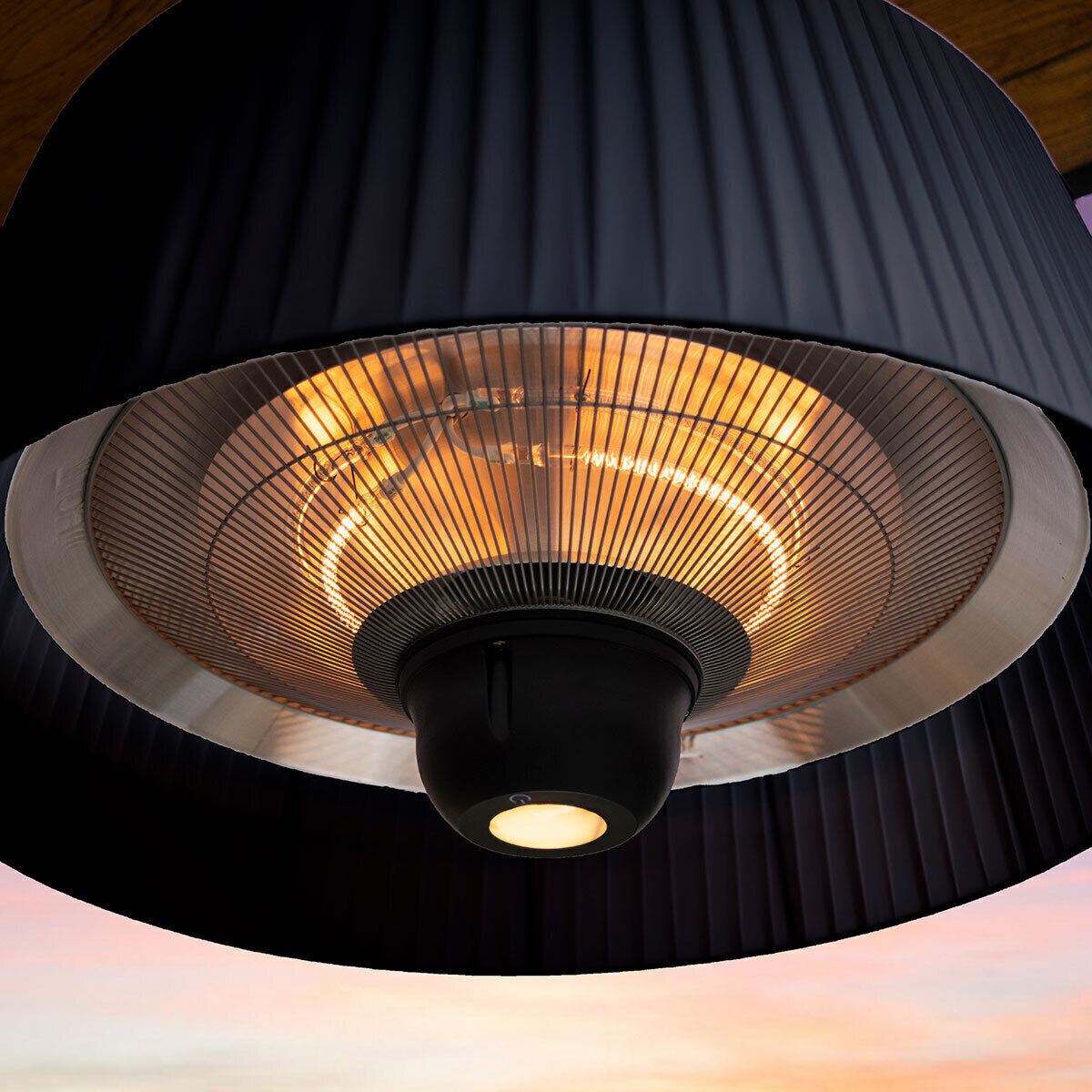 Homeflair -1800W Lyra Hanging Electric Patio Heater