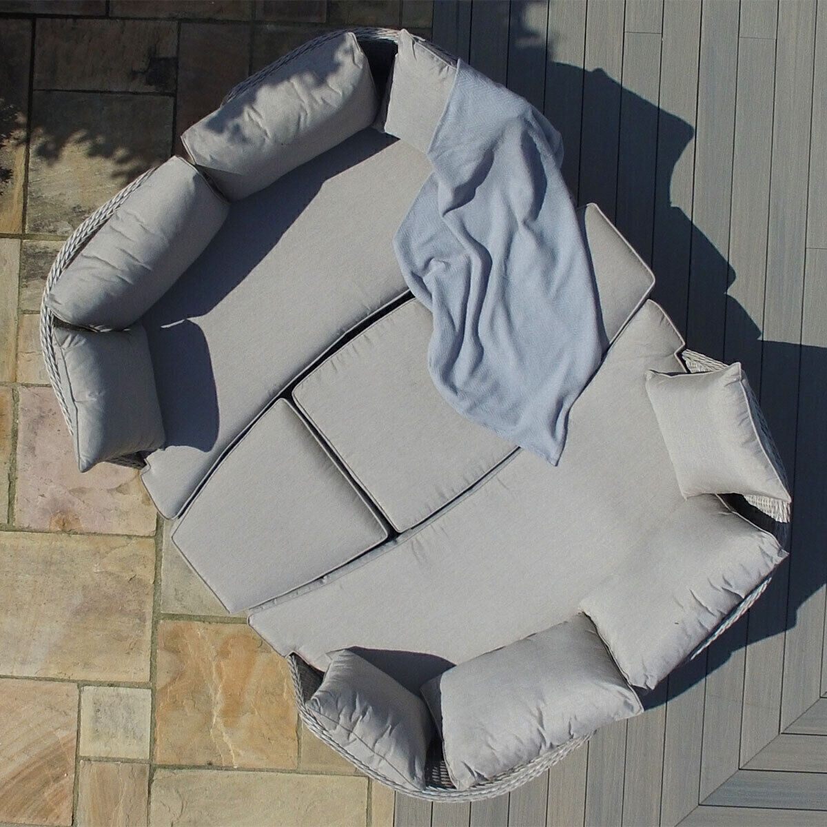 Homeflair - Cotswold Rattan Daybed