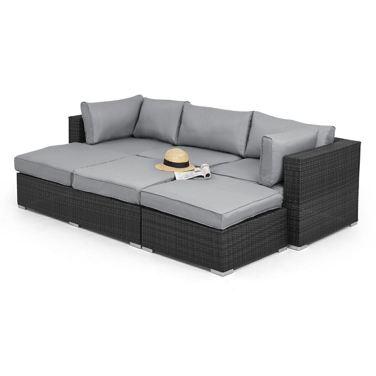 Homeflair - Rio Rattan Corner Sofa Group