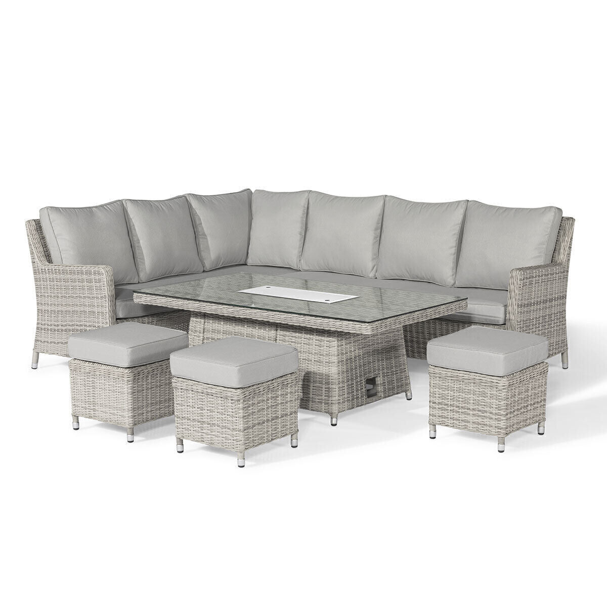 Homeflair - Oxford Corner Rattan Dining Set