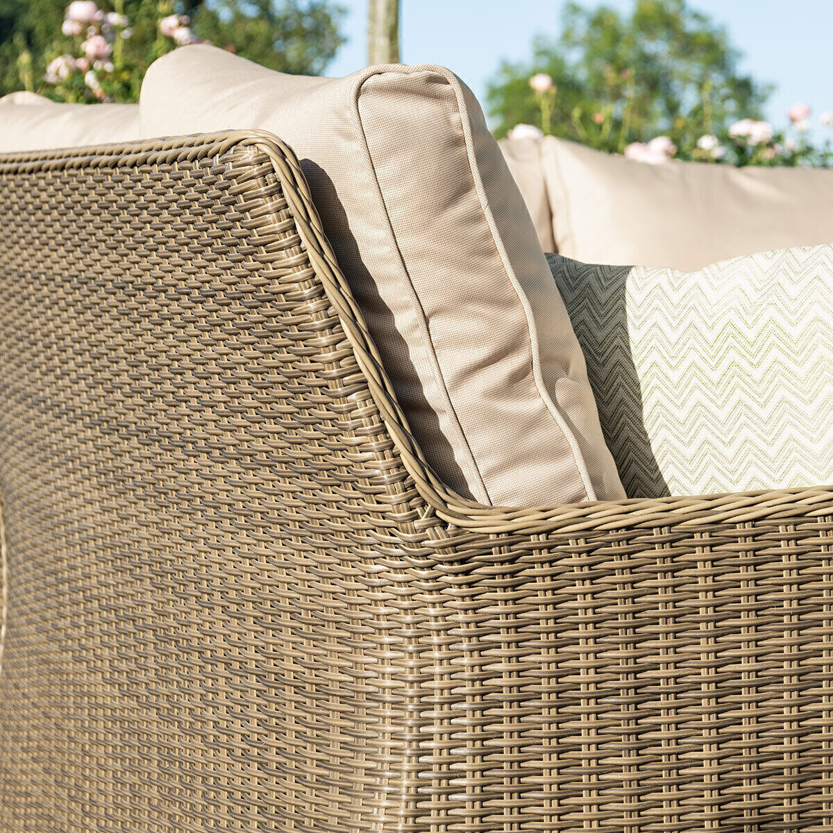 Homeflair - Winchester Royal U-Shaped Rattan Sofa Set