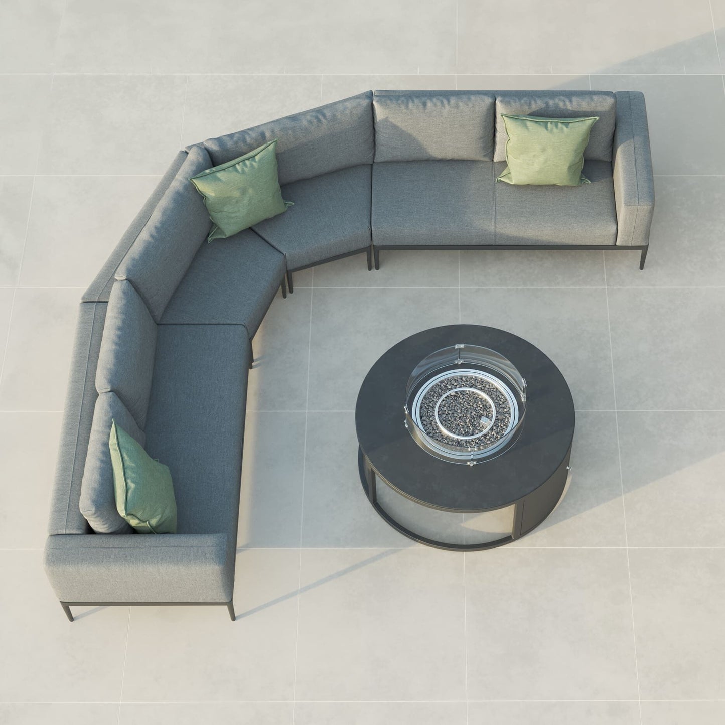 Homeflair – Eve Grande Corner Sofa Group