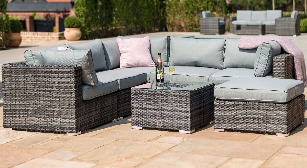 Homeflair - London Rattan Corner Group