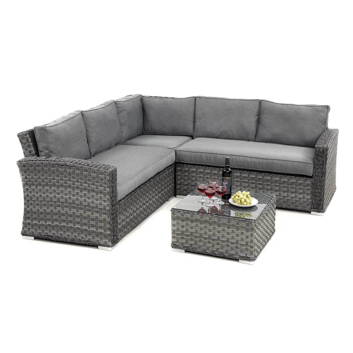 Homeflair – Victoria Small Rattan Corner Group