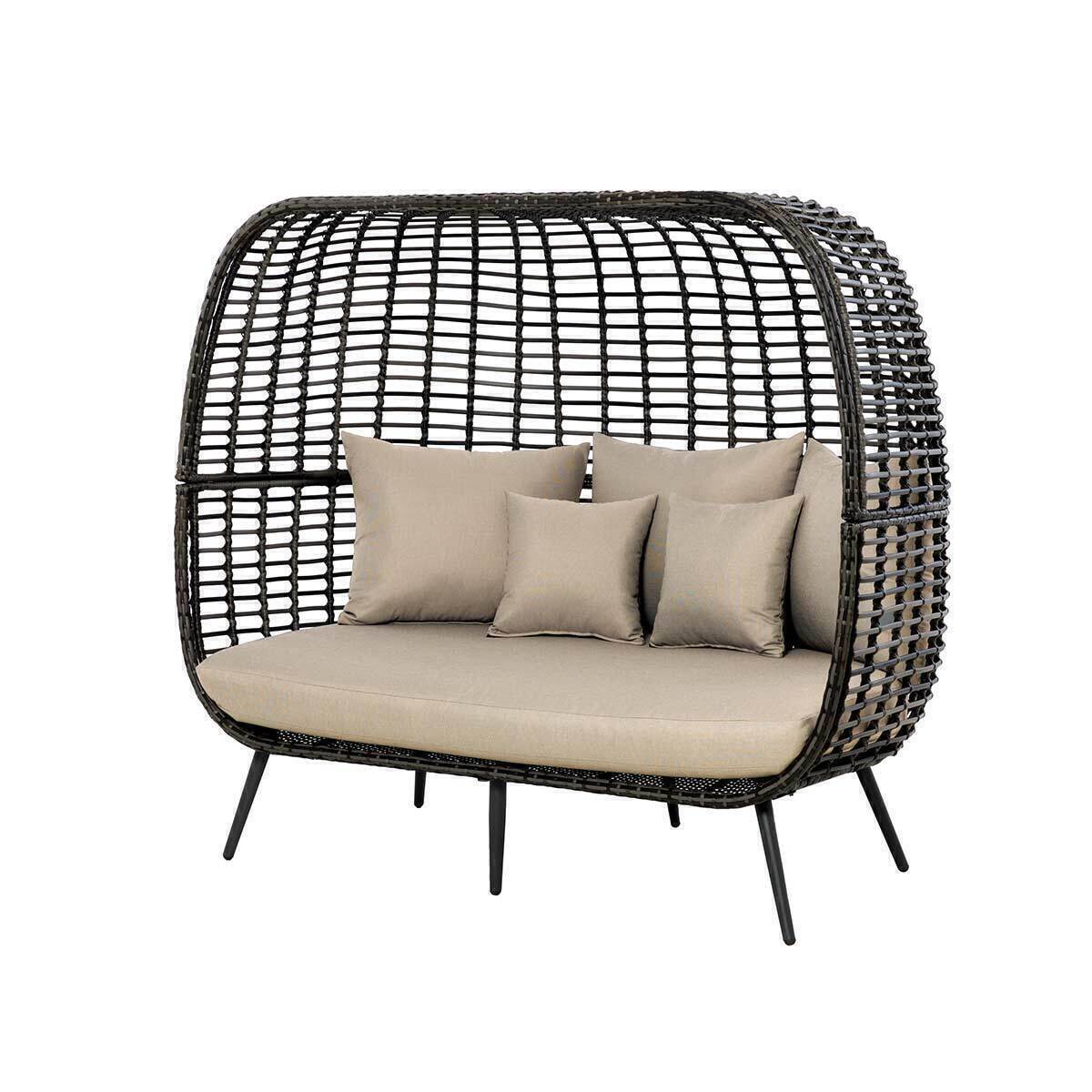 Homeflair - Riviera Rattan Pod Sofa