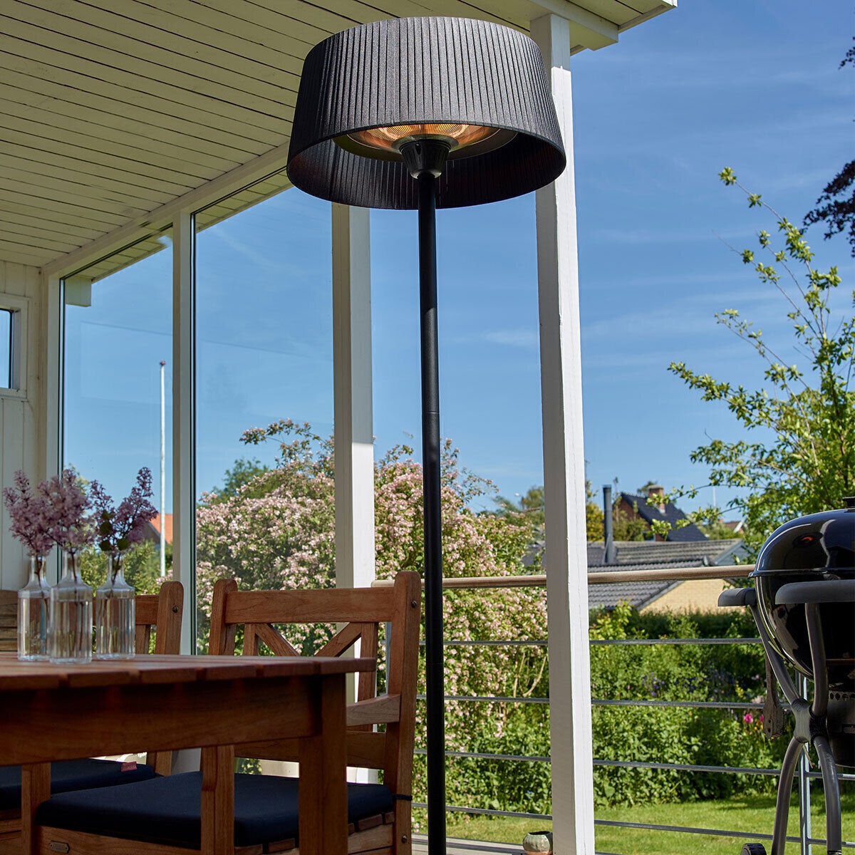 Homeflair -2100W Lyra Freestanding Electric Patio Heater