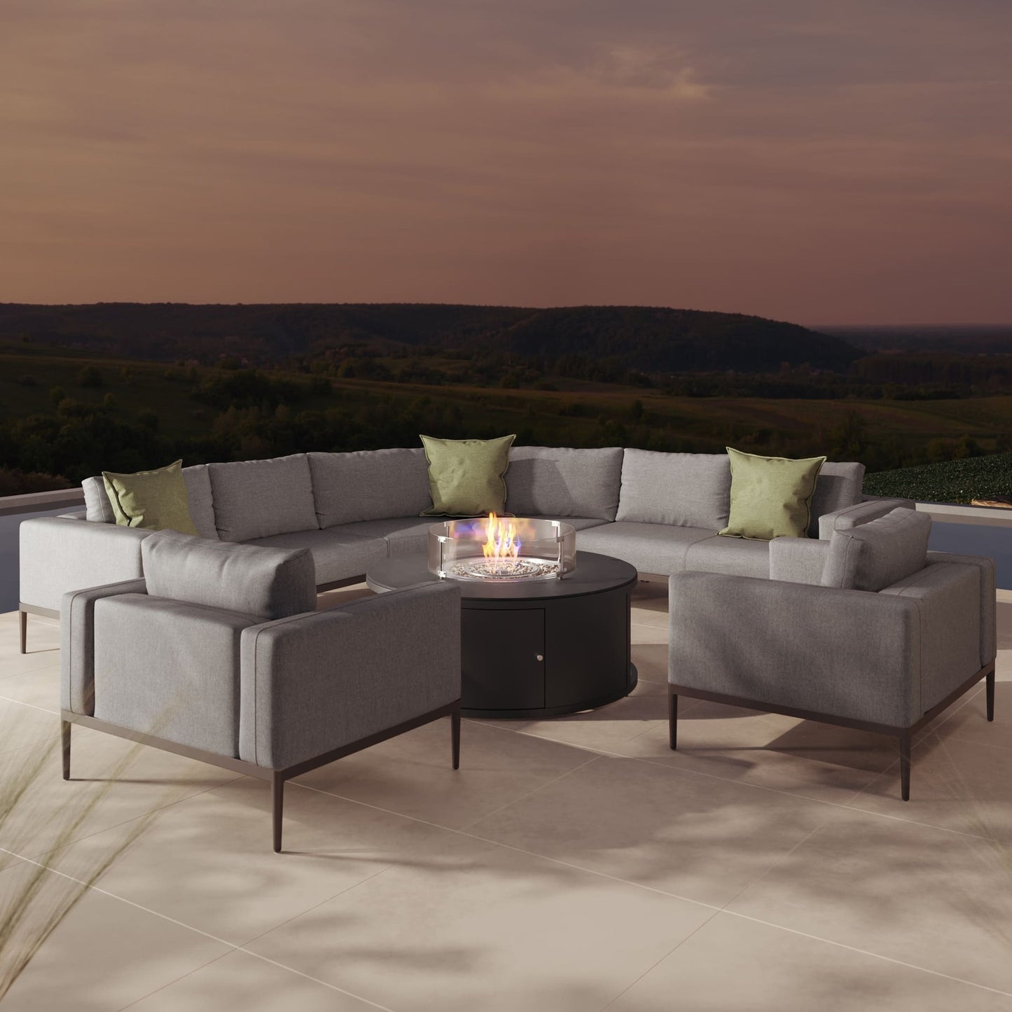 Homeflair – Eve Grande Corner Sofa Group