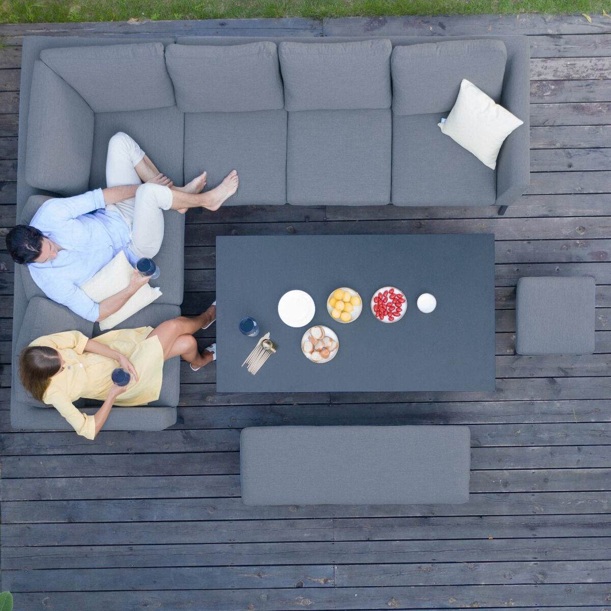 Homeflair – Outdoor Fabric Pulse Dining Set