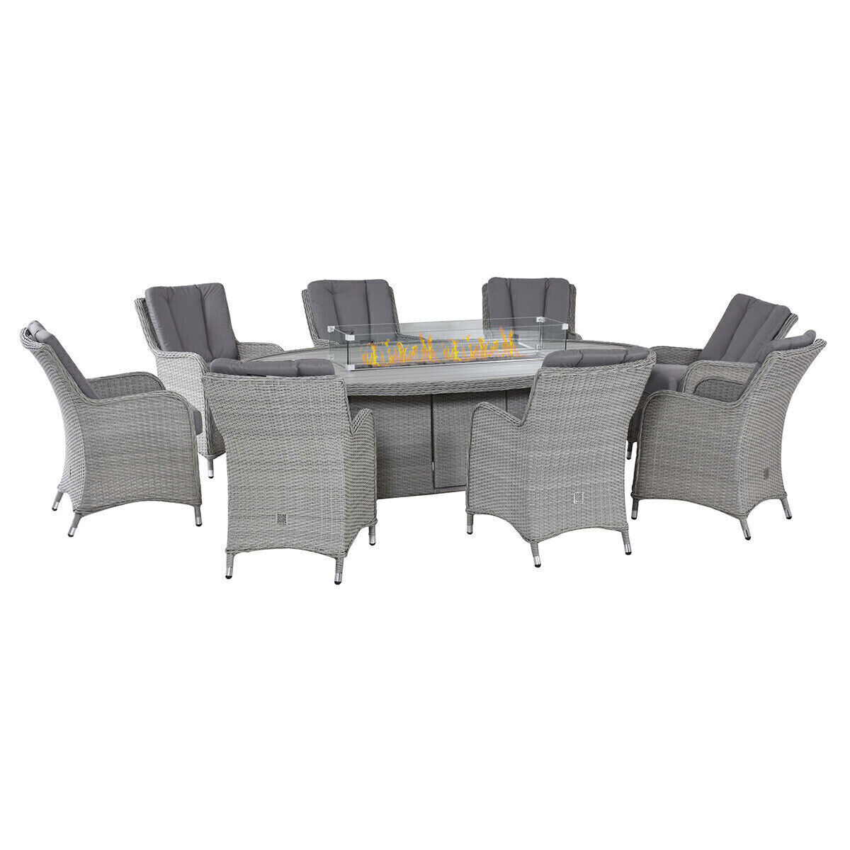 Homeflair – Ascot Rattan Dining Set