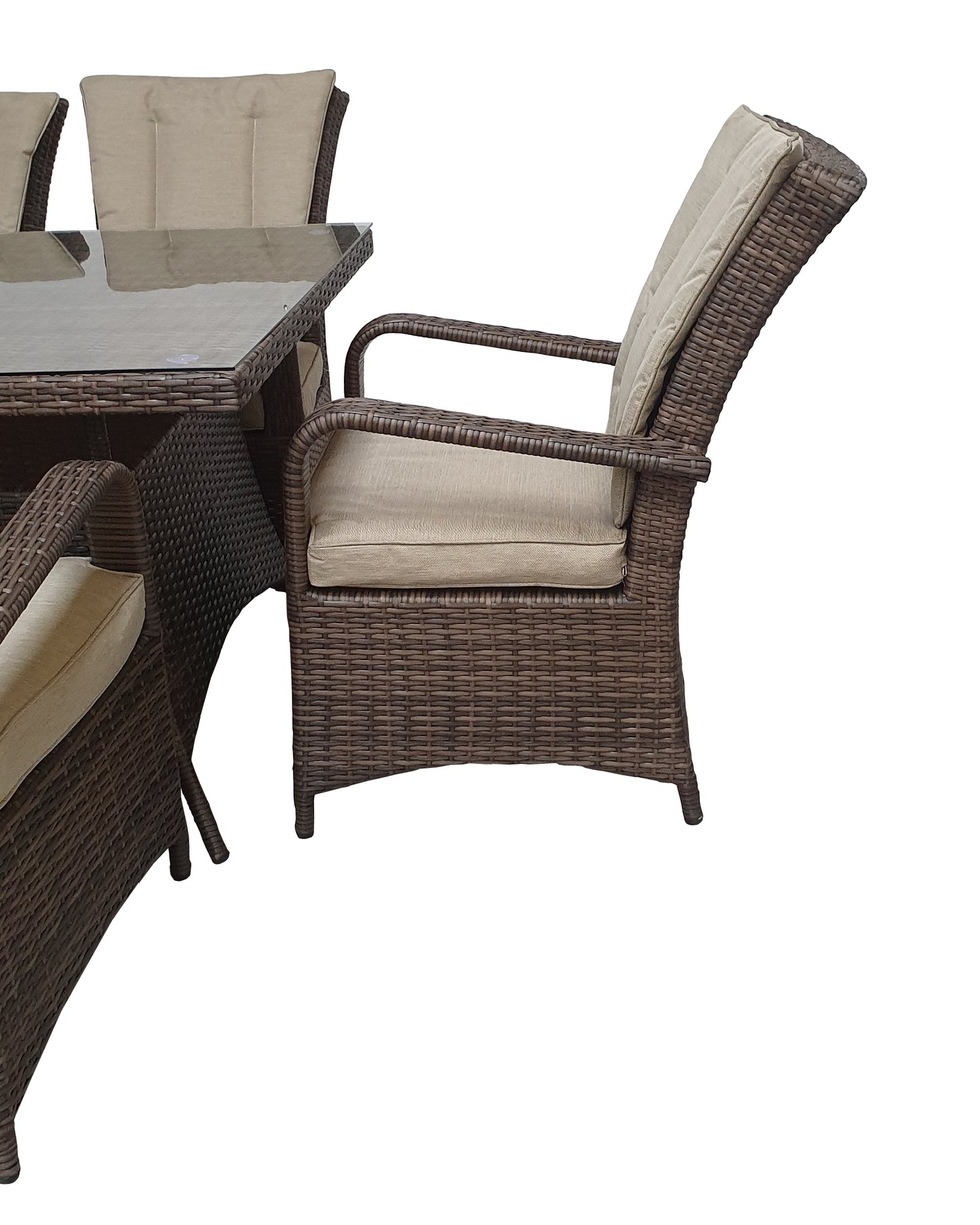 Rattan Table and 6 Chairs Set | Florence | Flor0228_0255