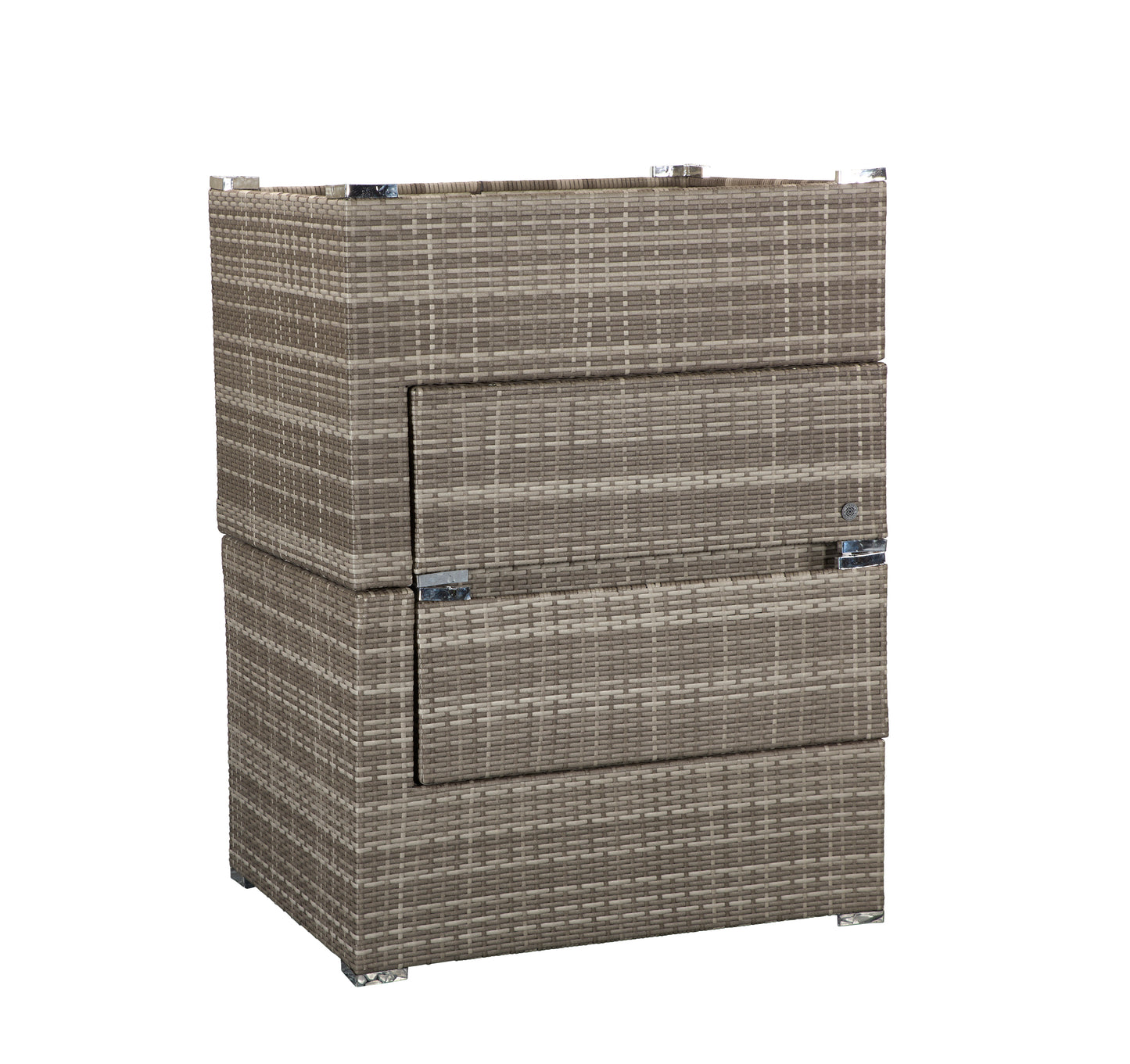 Rattan Harper Modular Stacking Sofa Set in Grey | Harp0288