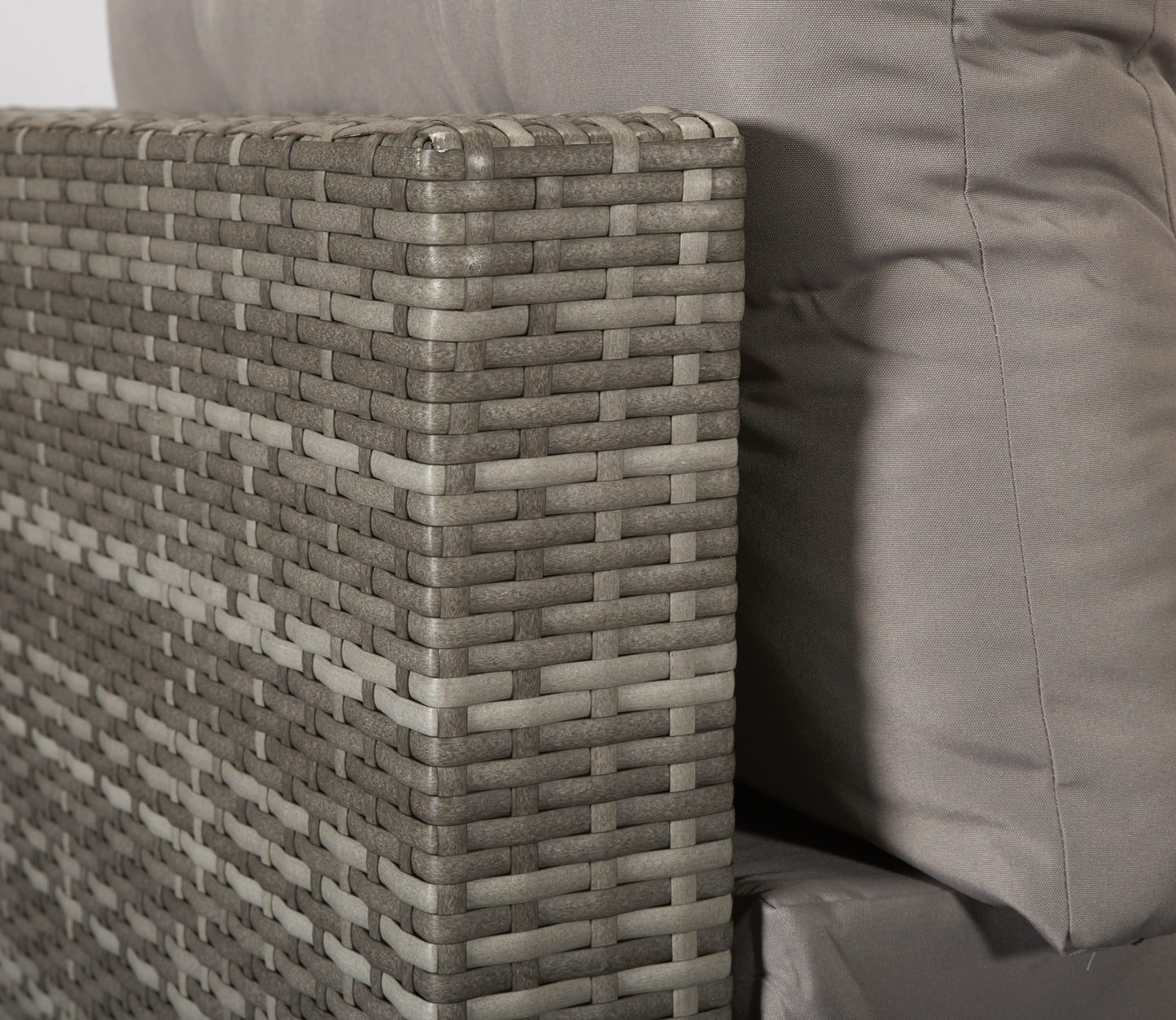Rattan Harper Modular Stacking Sofa Set in Grey | Harp0288