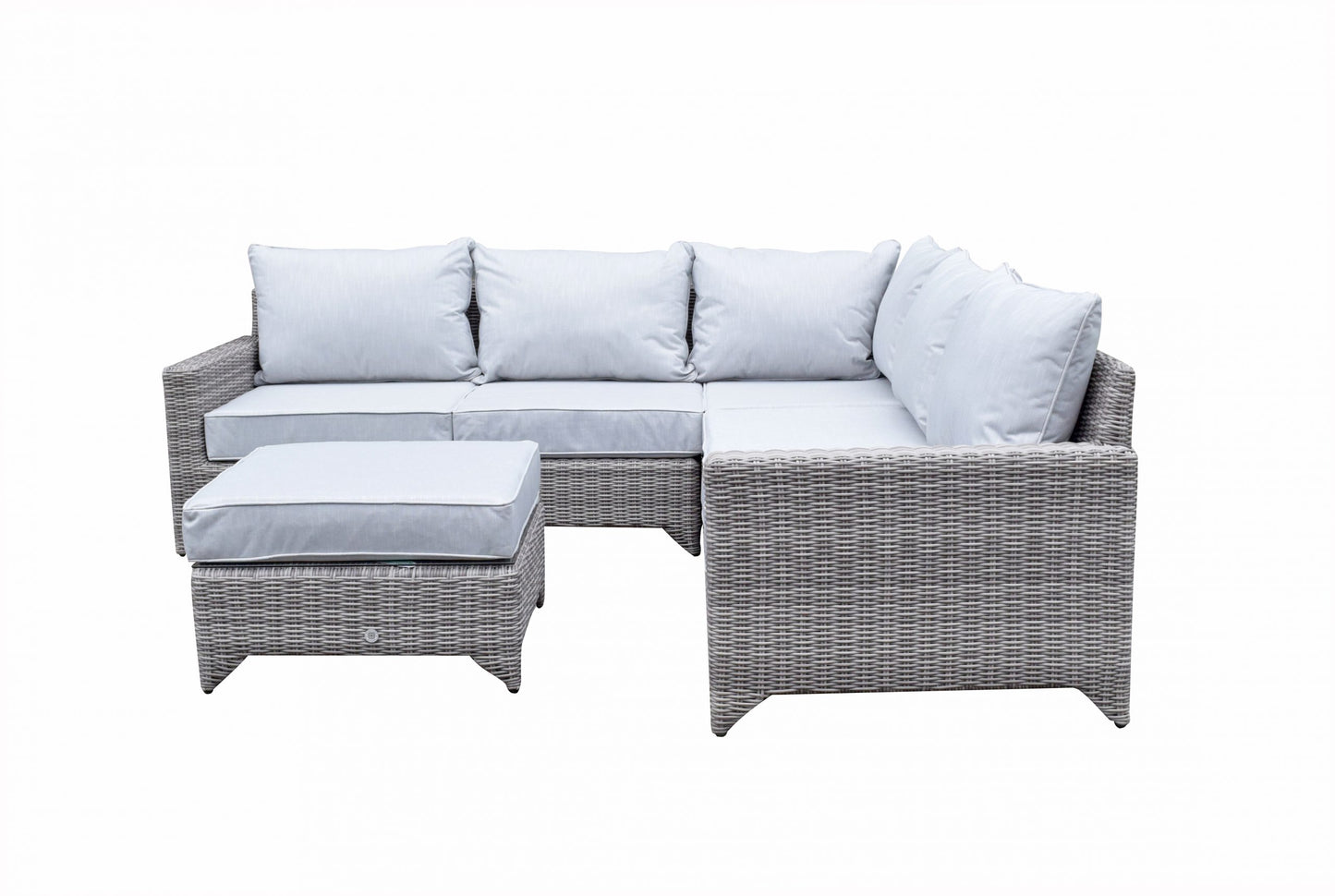 Rattan Helena Modular Corner Sofa in Grey | Hele0310