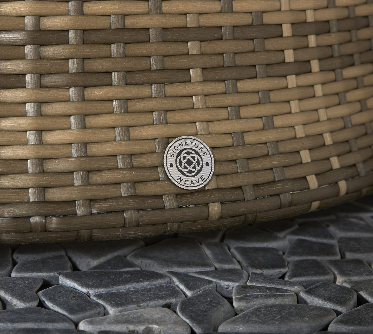 Rattan Juliet Half Moon Sofa Set in Brown | Juli0113