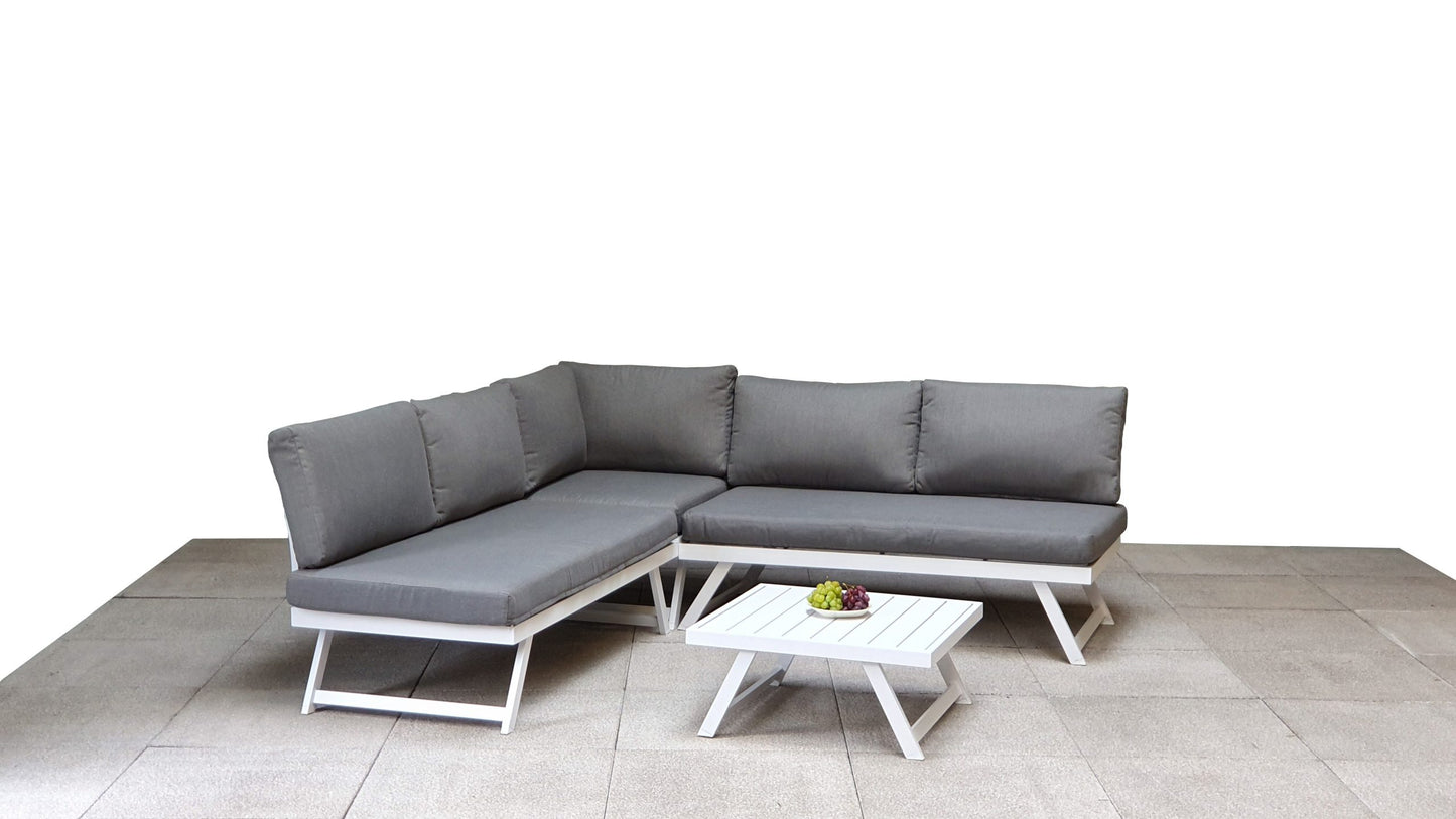 Rattan Corner Sofa with Adjustable Headrest | Kimmie | Kimm0346