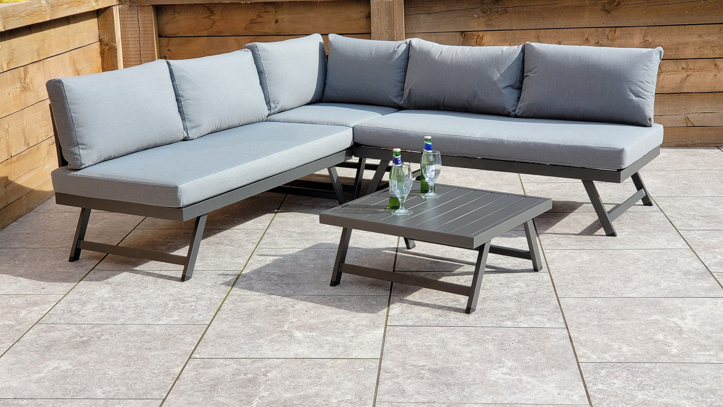 Rattan Corner Sofa Set with Lift up Headrest | Kimmie | Kimm0368
