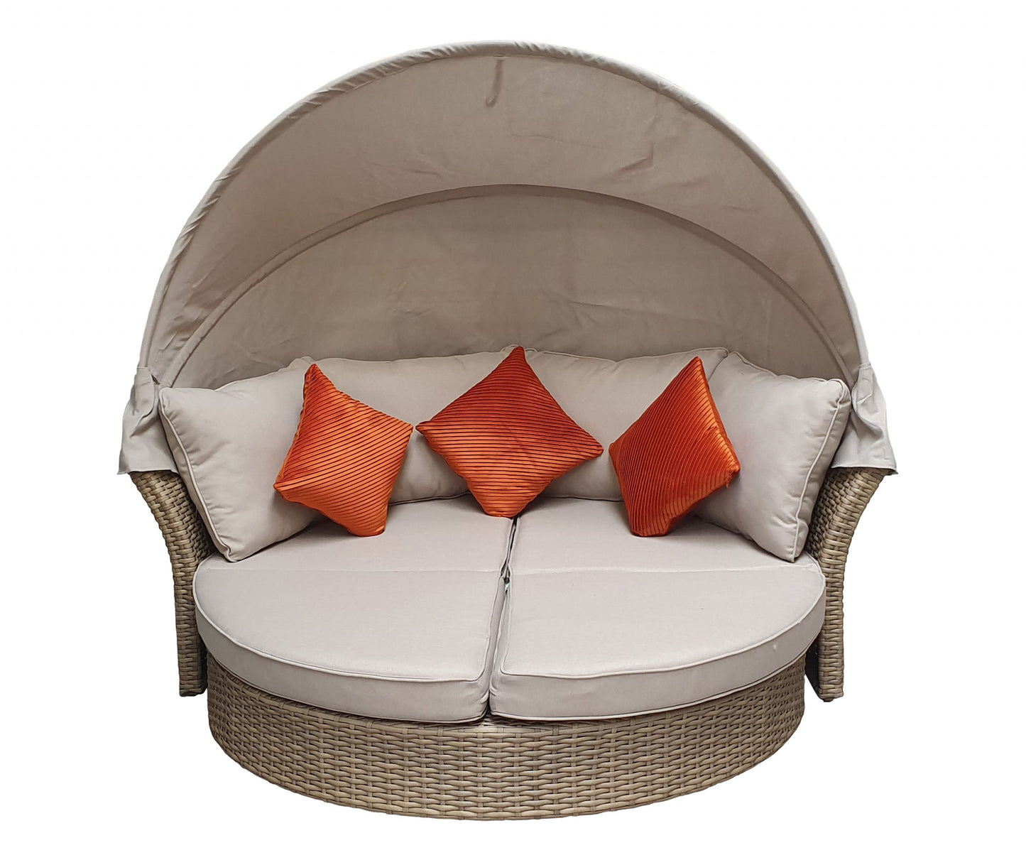 Rattan Lily Modular Daybed with Sunroof in Nature | Lily0016