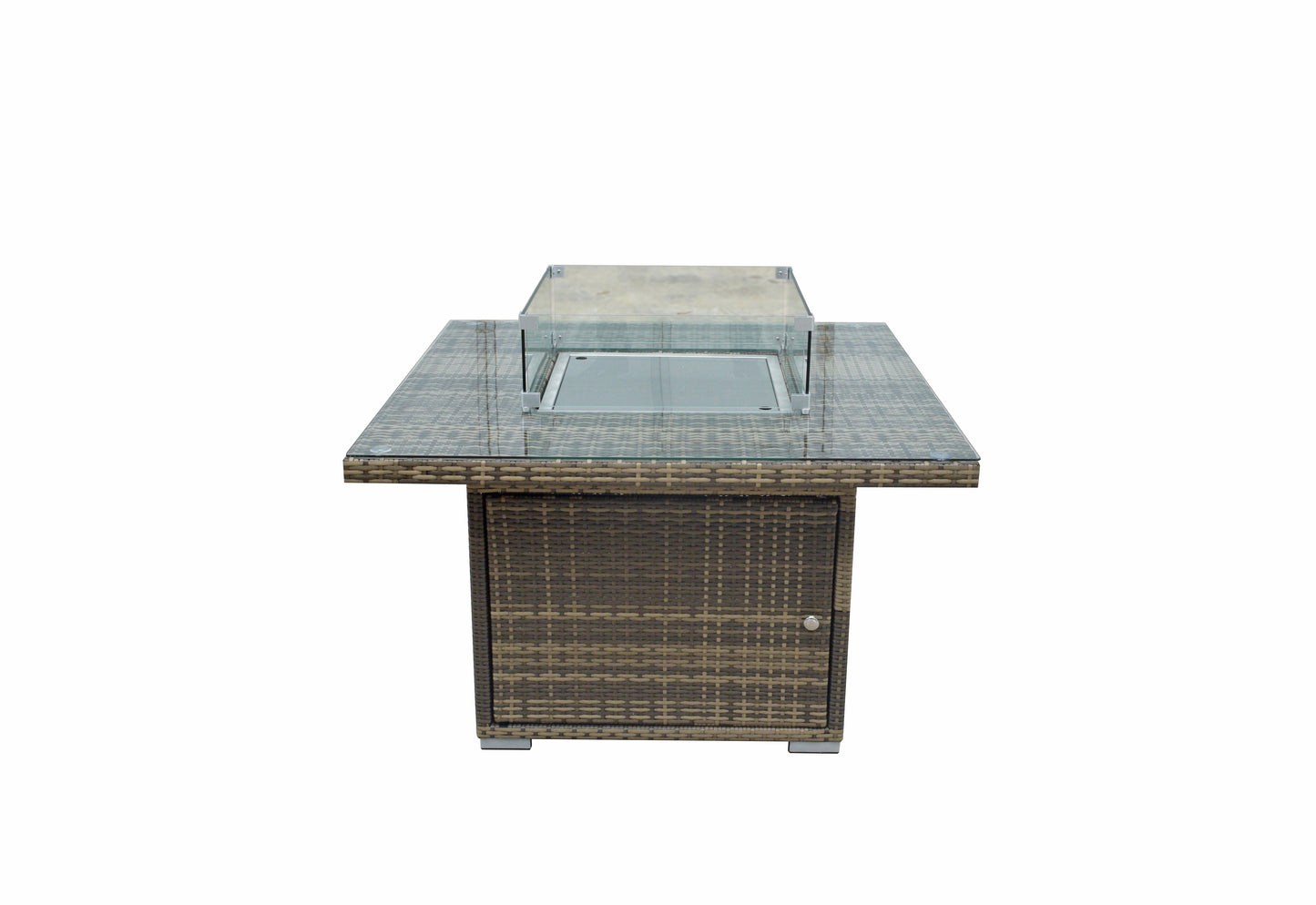 Signature Weave - GEORGIA corner gas firepit set | GEOR0149_MILA0482