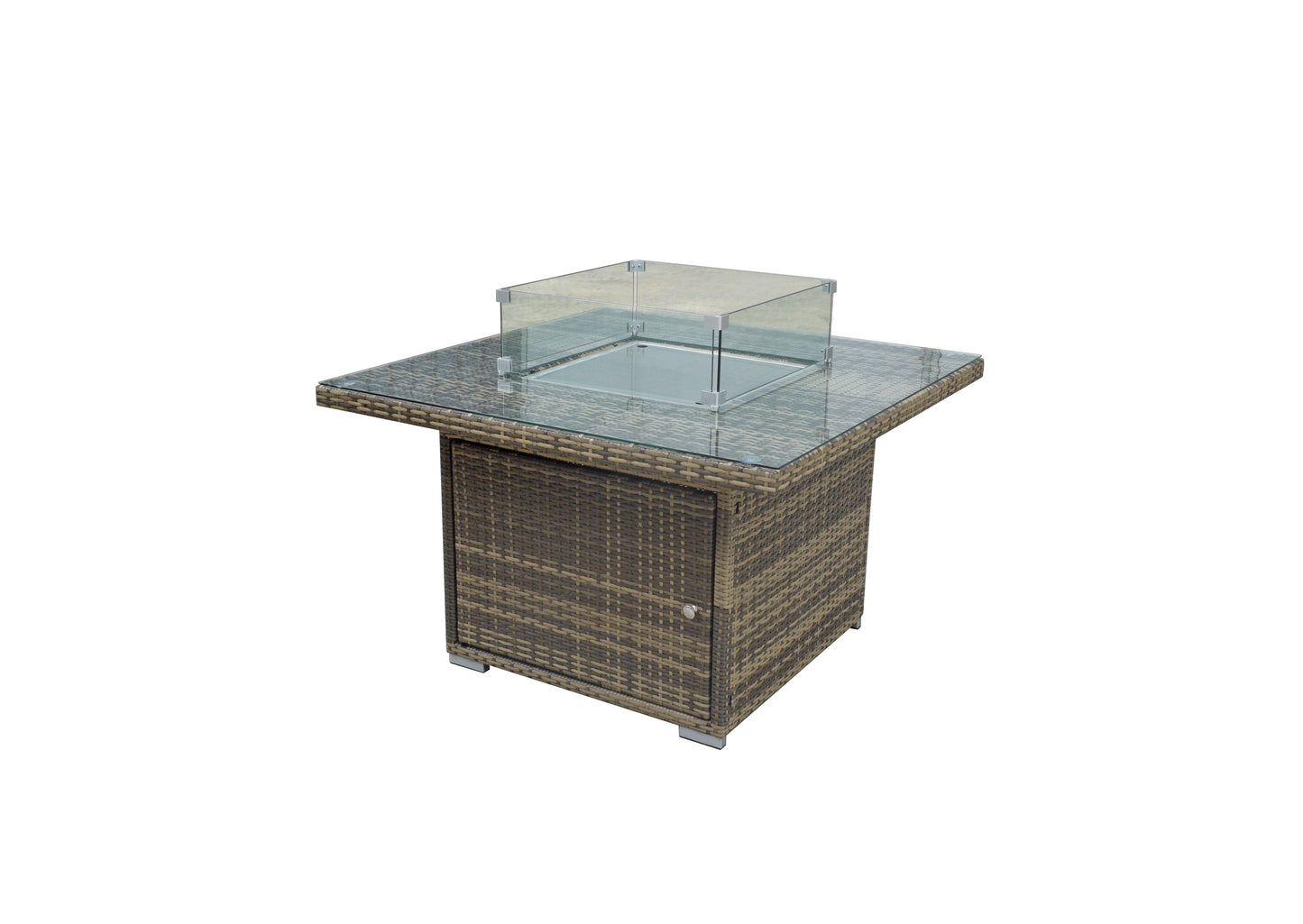 Signature Weave - GEORGIA corner gas firepit set | GEOR0149_MILA0482