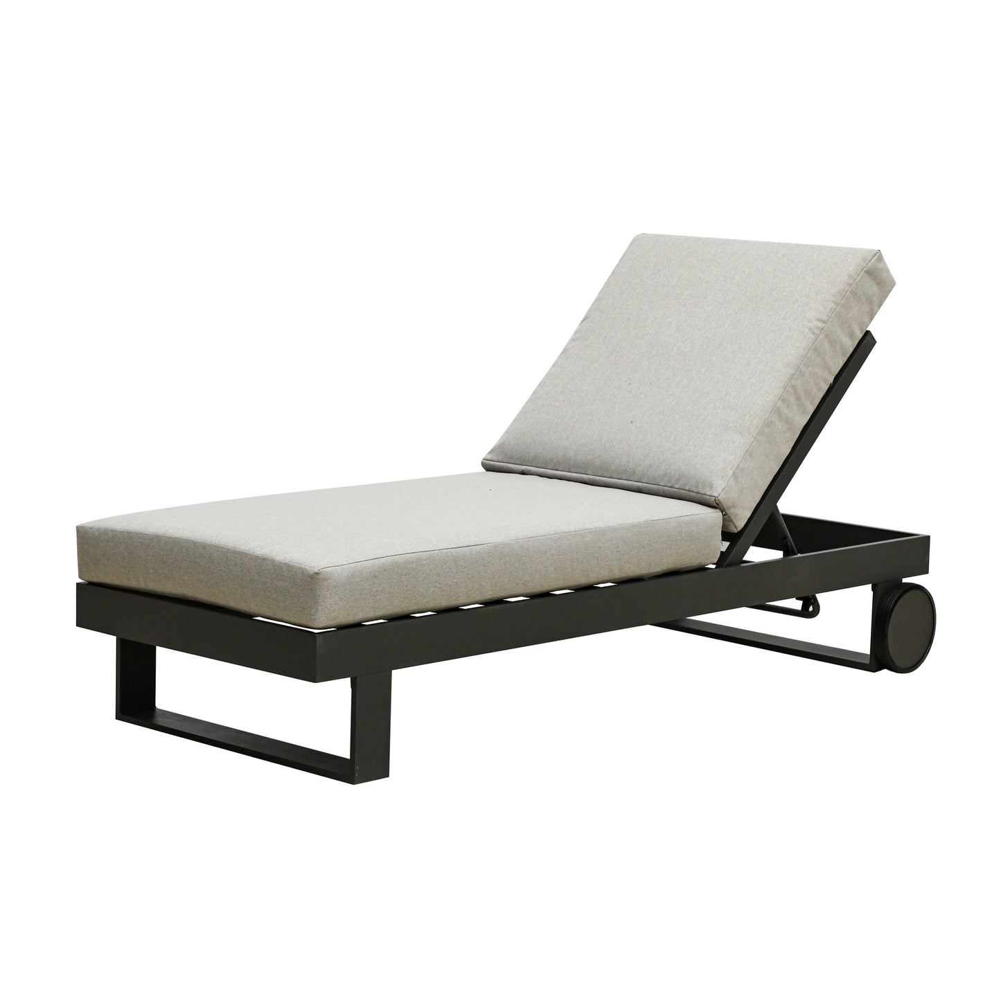 Homeflair - New York Aluminium Sunlounger