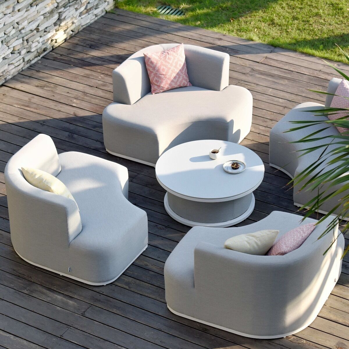 Homeflair - Outdoor Fabric Snug Lifestyle Suite