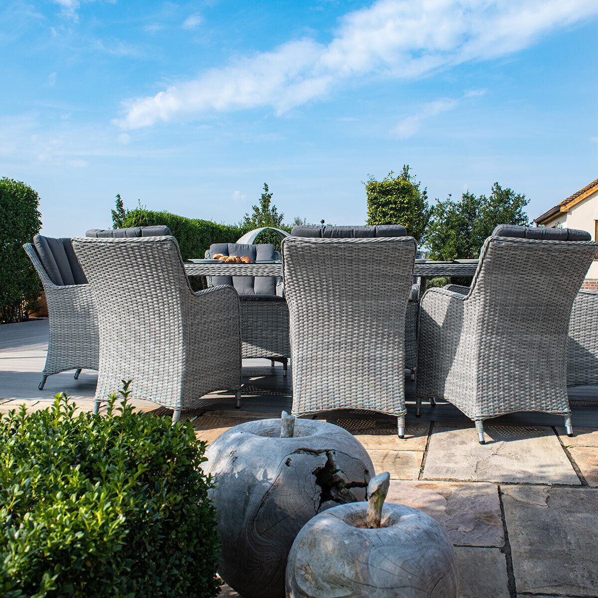 Homeflair – Ascot Rattan Dining Set