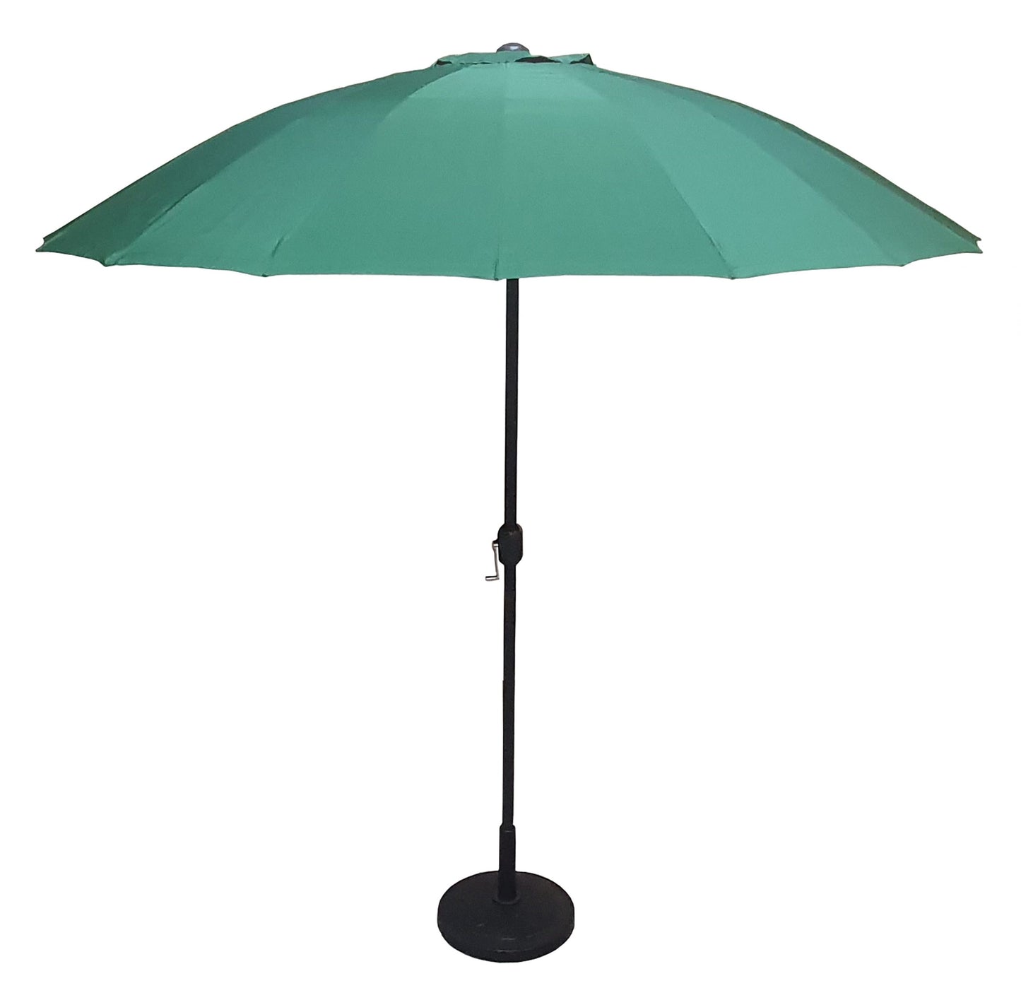 Rattan 2.7m Shanghai Parasol in Green | Para0320