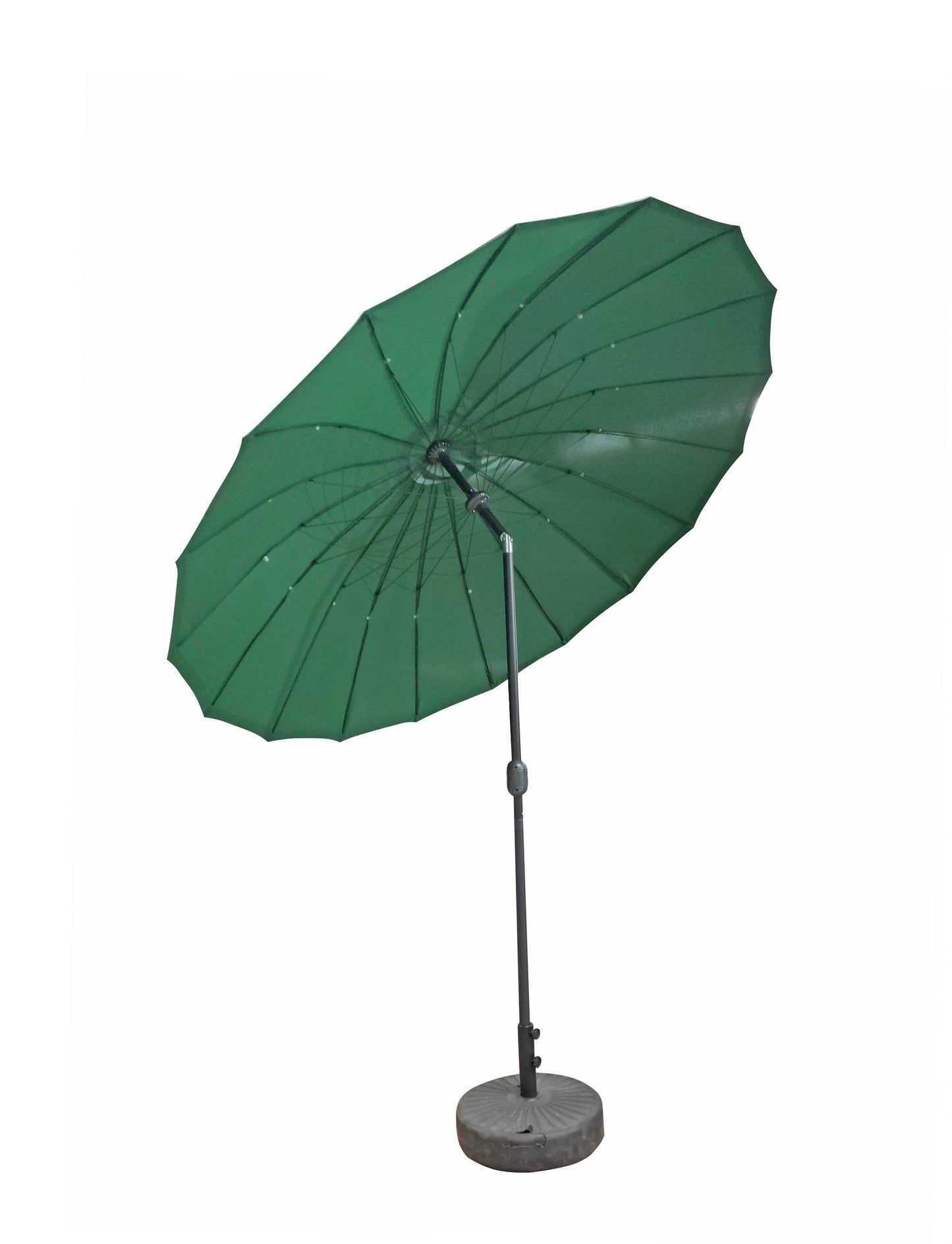 Rattan 2.7m Shanghai Parasol in Green | Para0320