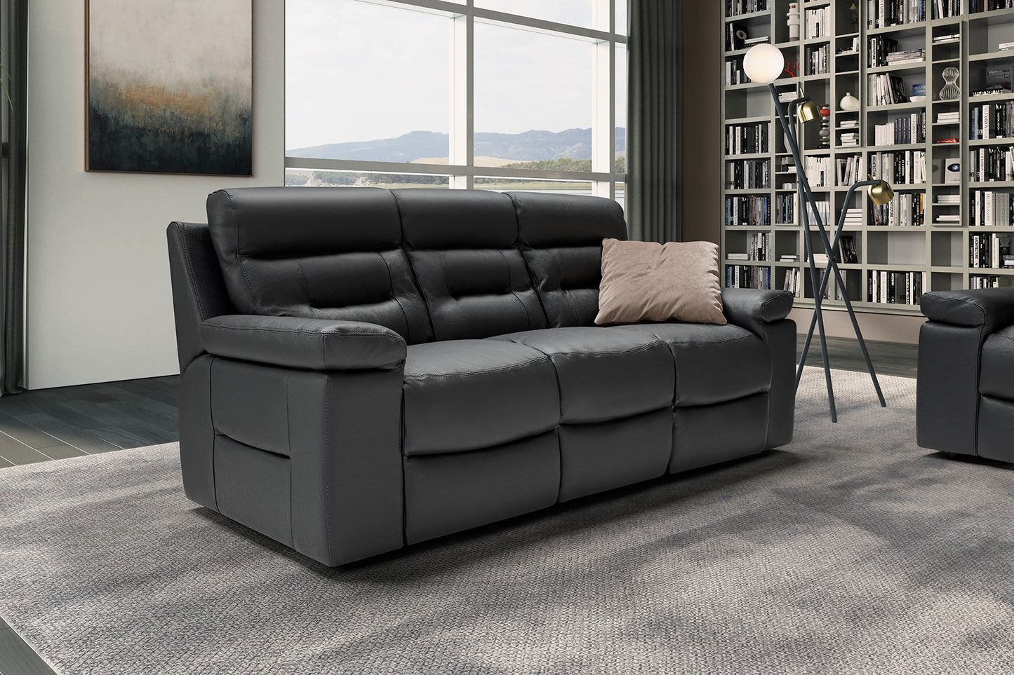 Amalfi Leather Recliner & Static Sofa Collection | Exclusive