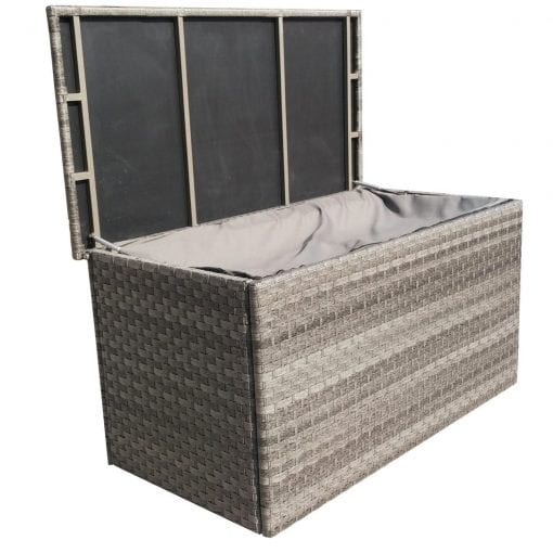 Rattan Grey Cushion Box | Cush0056 | Cush0057