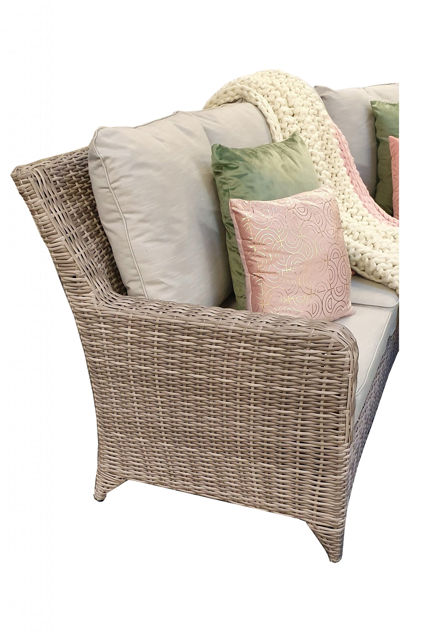 Rattan Corner Dining Set with Lift Table | Sarah | Sara0260