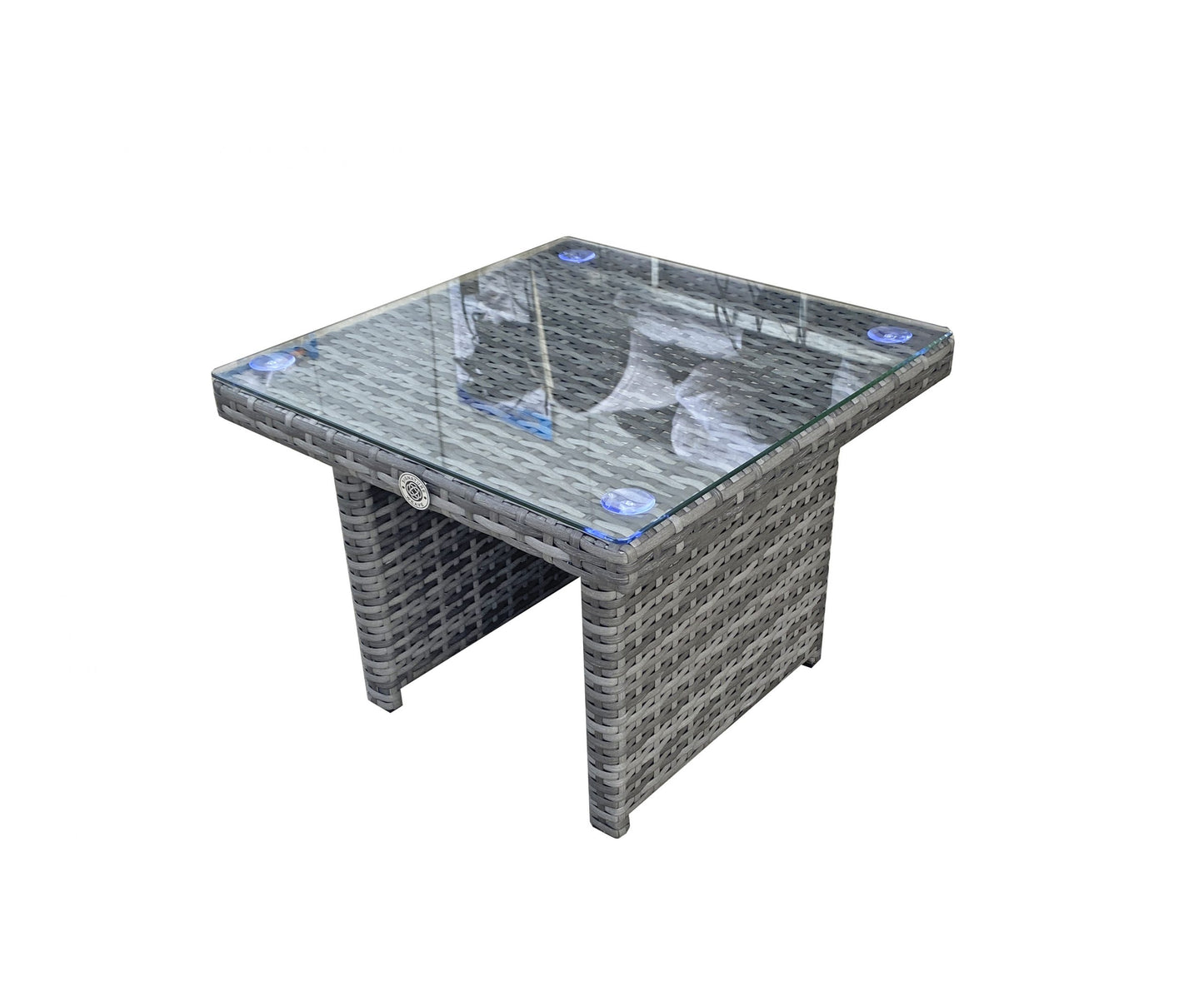 Rattan Single Sun lounger with drinks table | Savannah | Sava0404