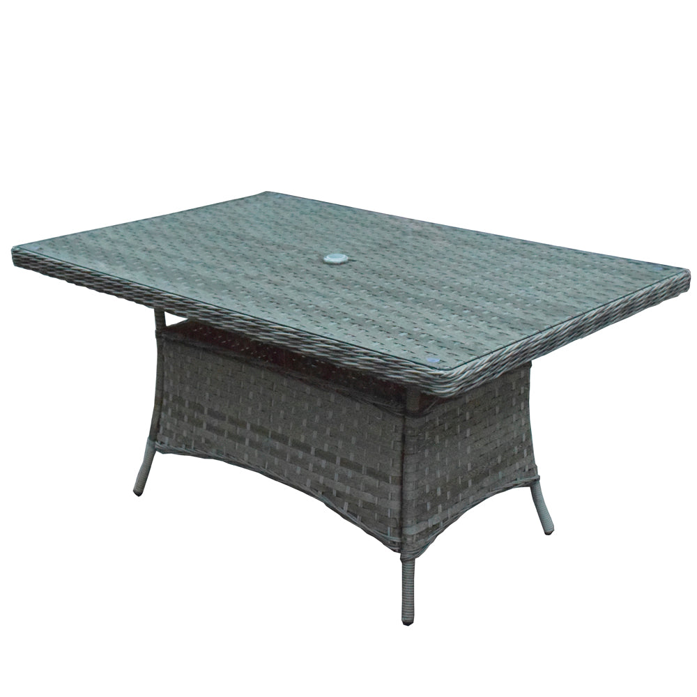 Rattan Rectangular Dining Table | Victoria | Vict0227