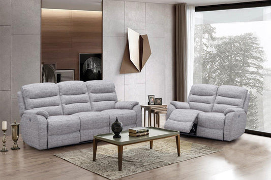 Como Fabric Power Recliner Sofa Collection | ESC - Homeflair