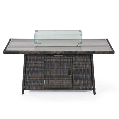 Homeflair - Kingston Corner Rattan Dining Set