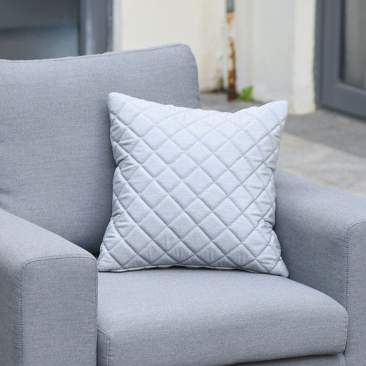 Homeflair - Pair of Outdoor Scatter Cushion Quilted