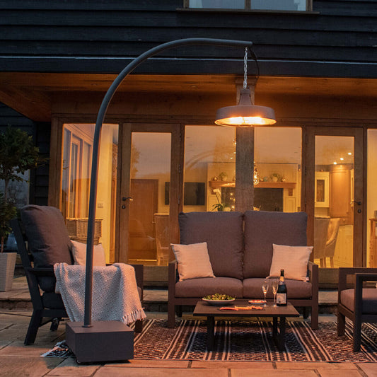 Homeflair -2100W Aurora Pendant Overhang Electric Patio Heater