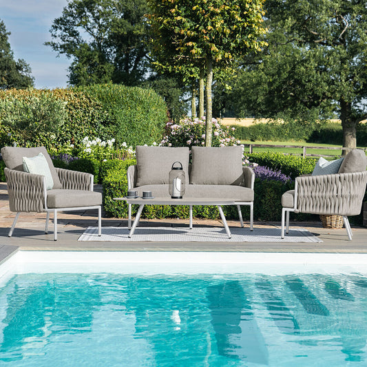 Homeflair - Marina 2 Seat Rope Weave Sofa Set