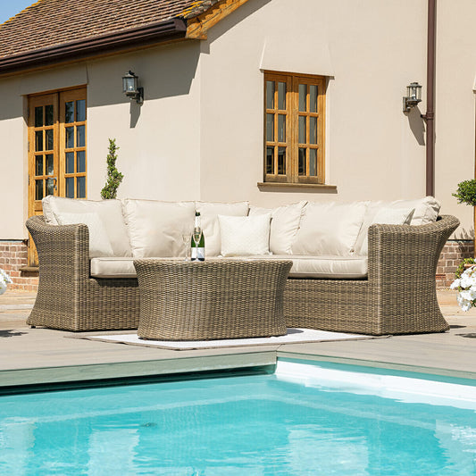 Homeflair - Winchester Small Rattan Corner Group