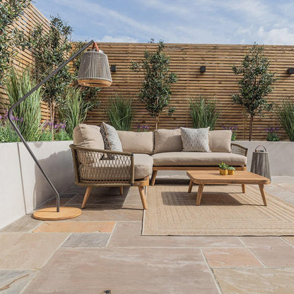 Maze Living - Bali Rope Weave Corner Sofa Set